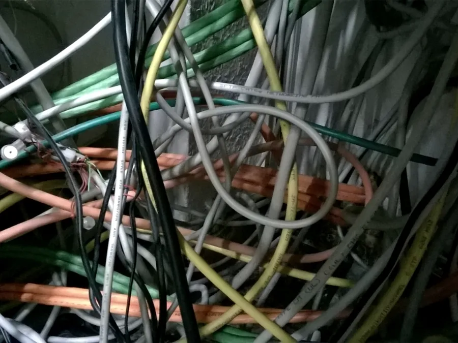 Strukturierte Verkabelung einer Netzwerkinfrastruktur