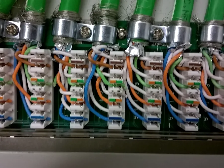 Verteiler- und Anschlusstechnik einer Elektroanlage